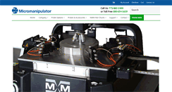 Desktop Screenshot of micromanipulator.com